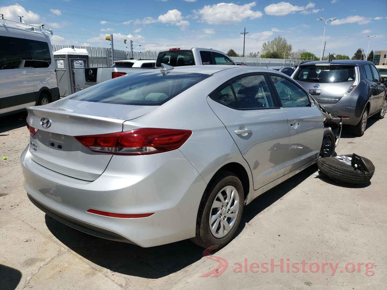 5NPD74LFXHH161121 2017 HYUNDAI ELANTRA