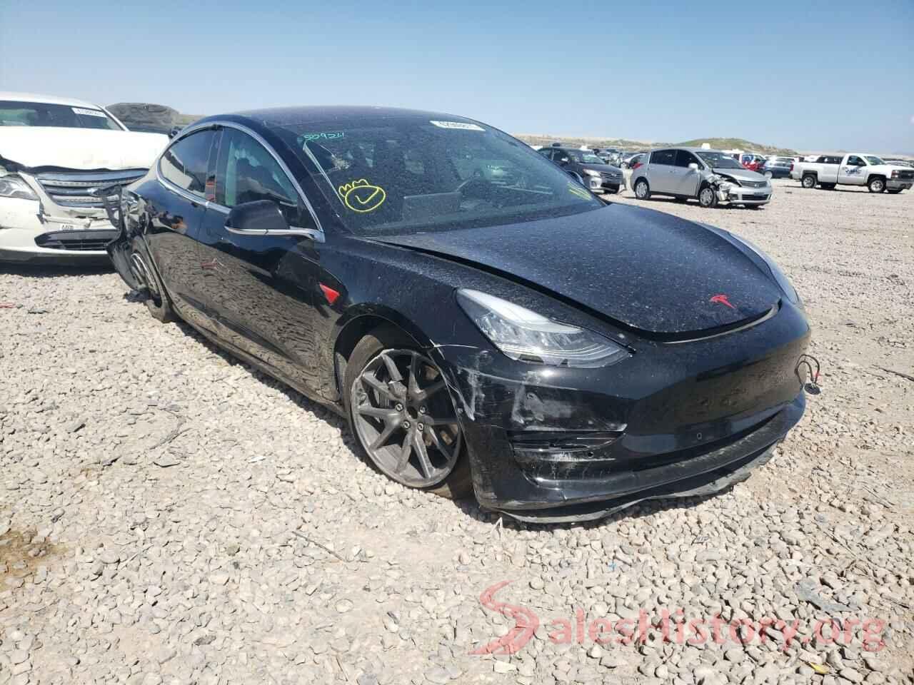 5YJ3E1EAXKF325149 2019 TESLA MODEL 3