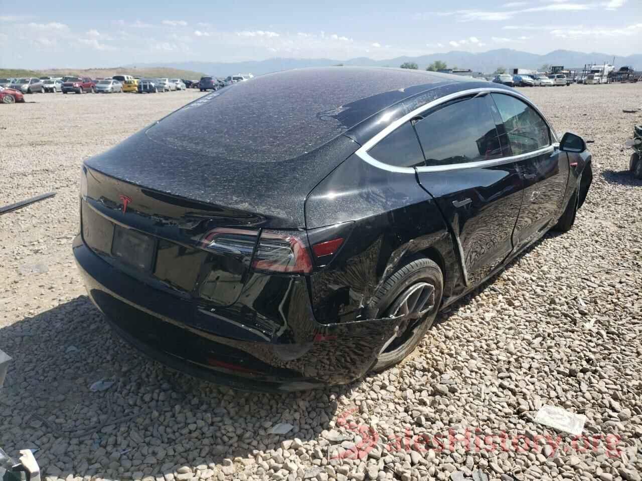 5YJ3E1EAXKF325149 2019 TESLA MODEL 3