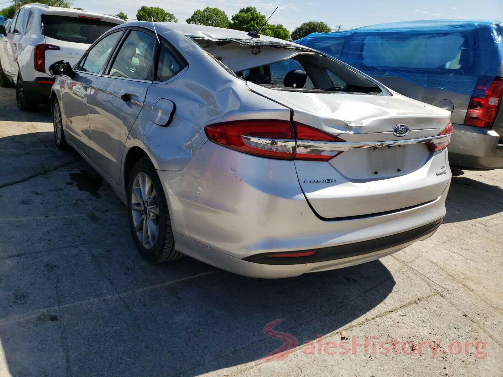 3FA6P0LU6HR216263 2017 FORD FUSION