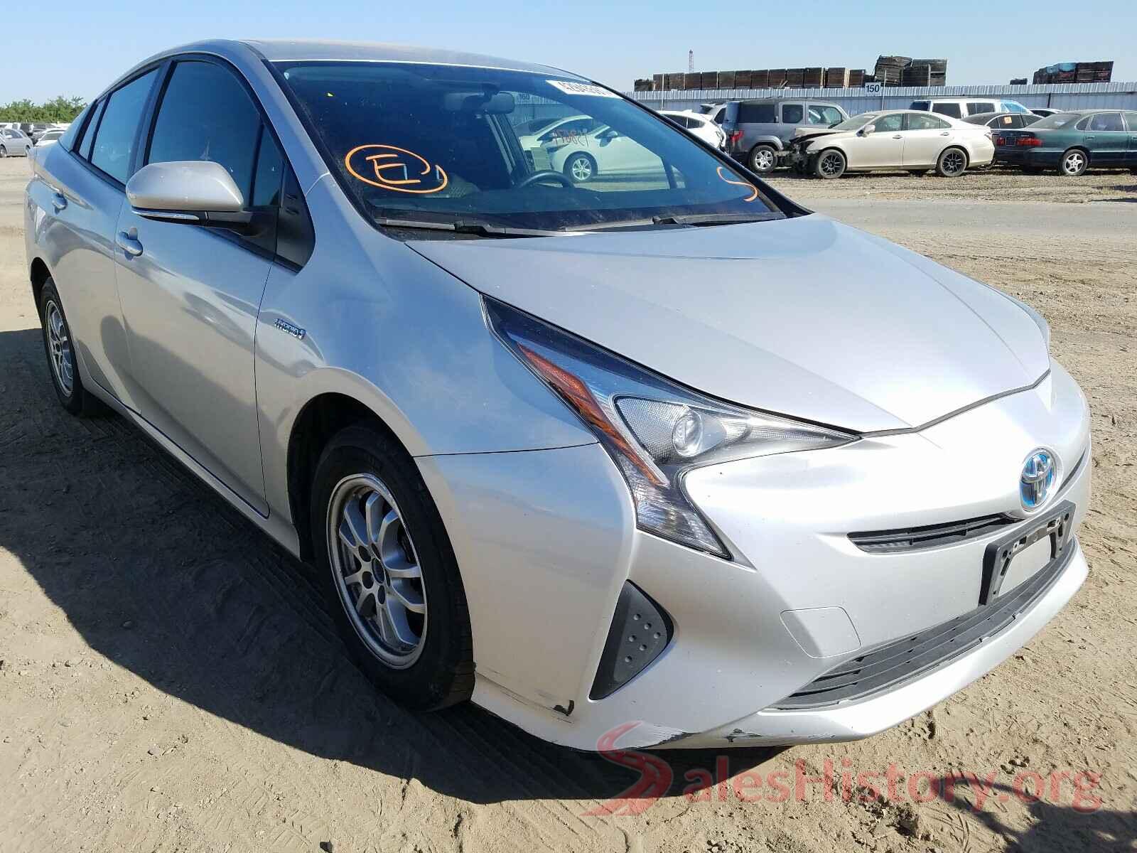 JTDKBRFU1G3525580 2016 TOYOTA PRIUS