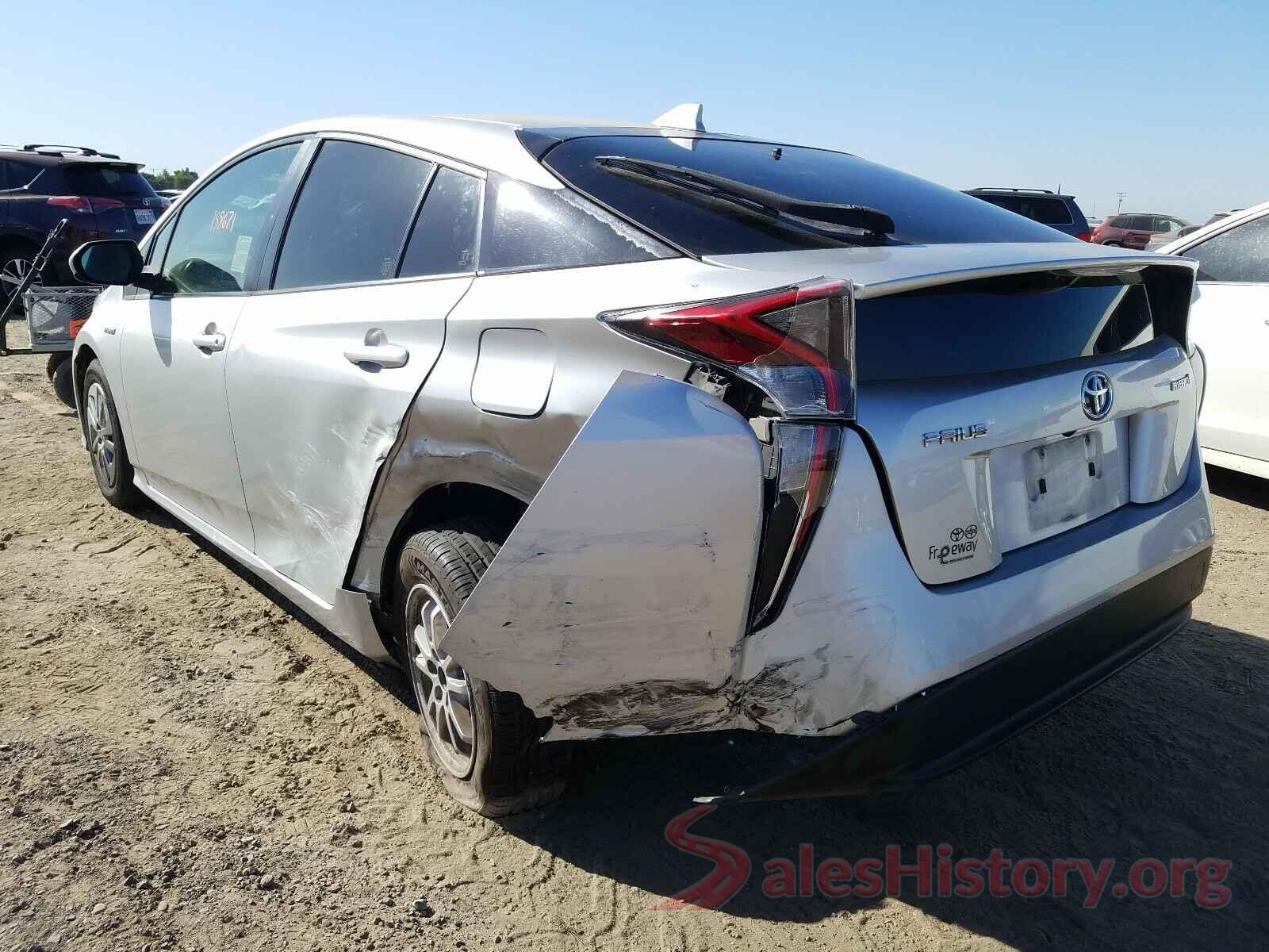 JTDKBRFU1G3525580 2016 TOYOTA PRIUS