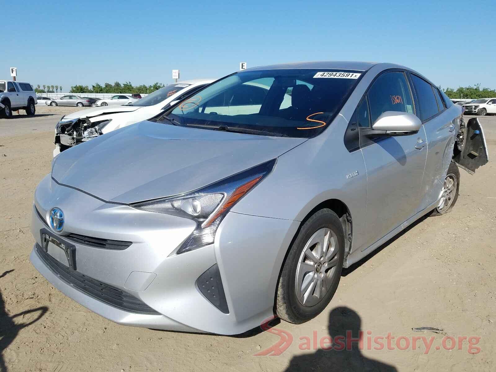 JTDKBRFU1G3525580 2016 TOYOTA PRIUS