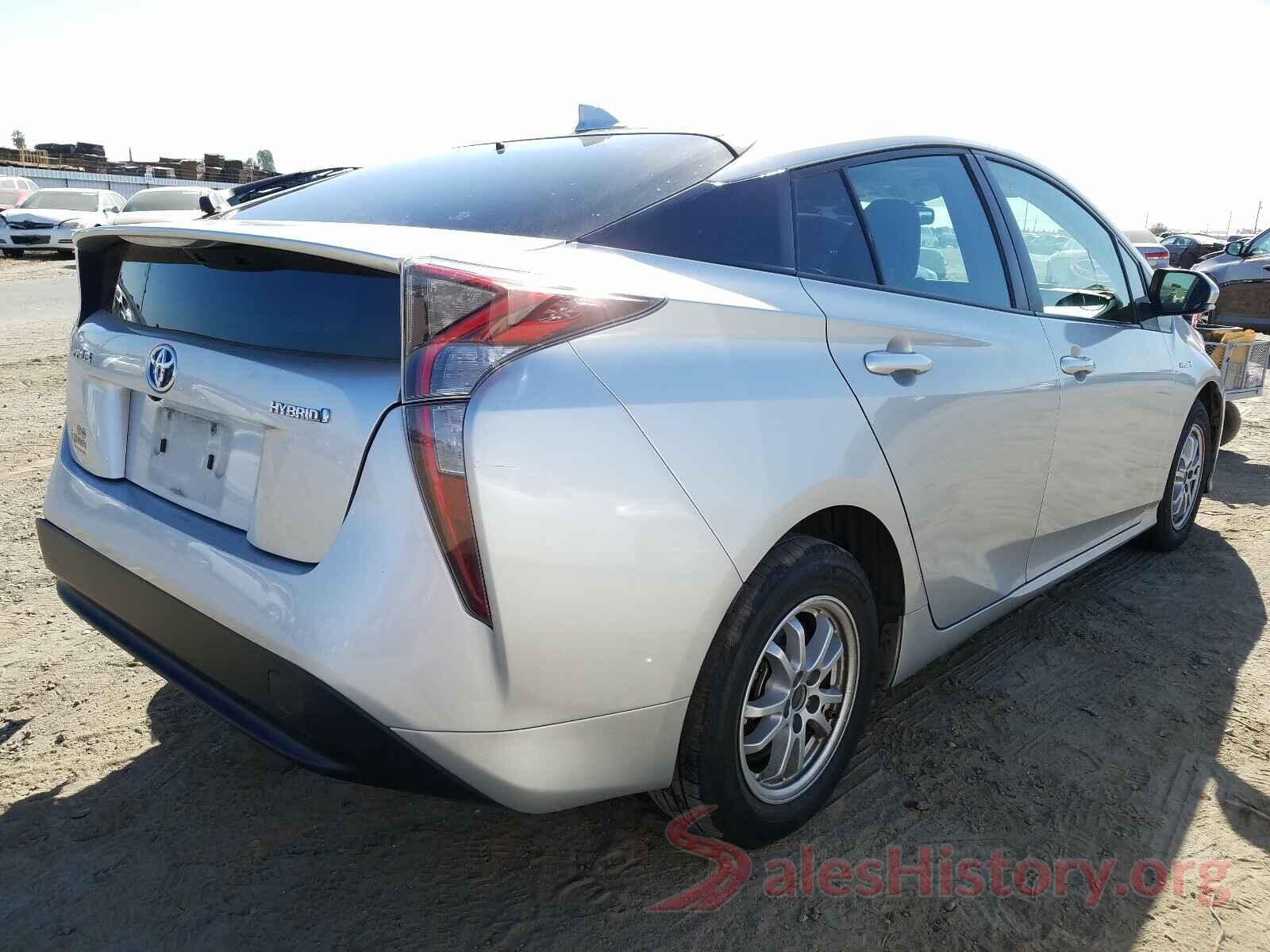 JTDKBRFU1G3525580 2016 TOYOTA PRIUS