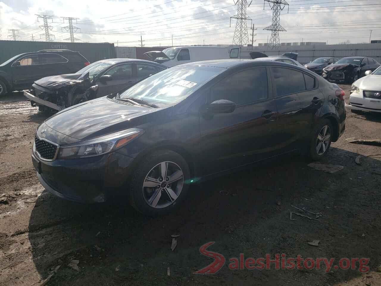 3KPFL4A73JE176635 2018 KIA FORTE