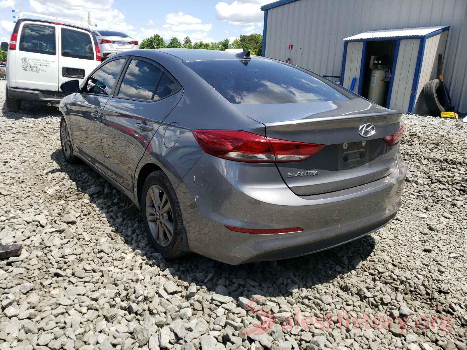 5NPD84LF7JH309535 2018 HYUNDAI ELANTRA