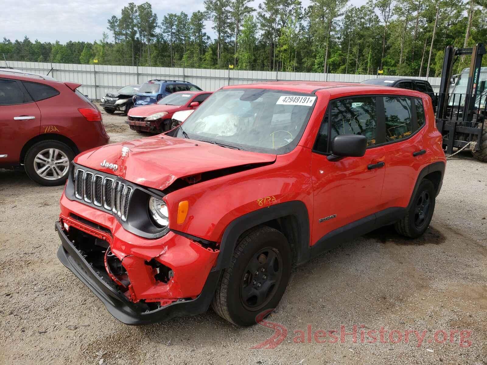 ZACNJAABXLPM08607 2020 JEEP RENEGADE