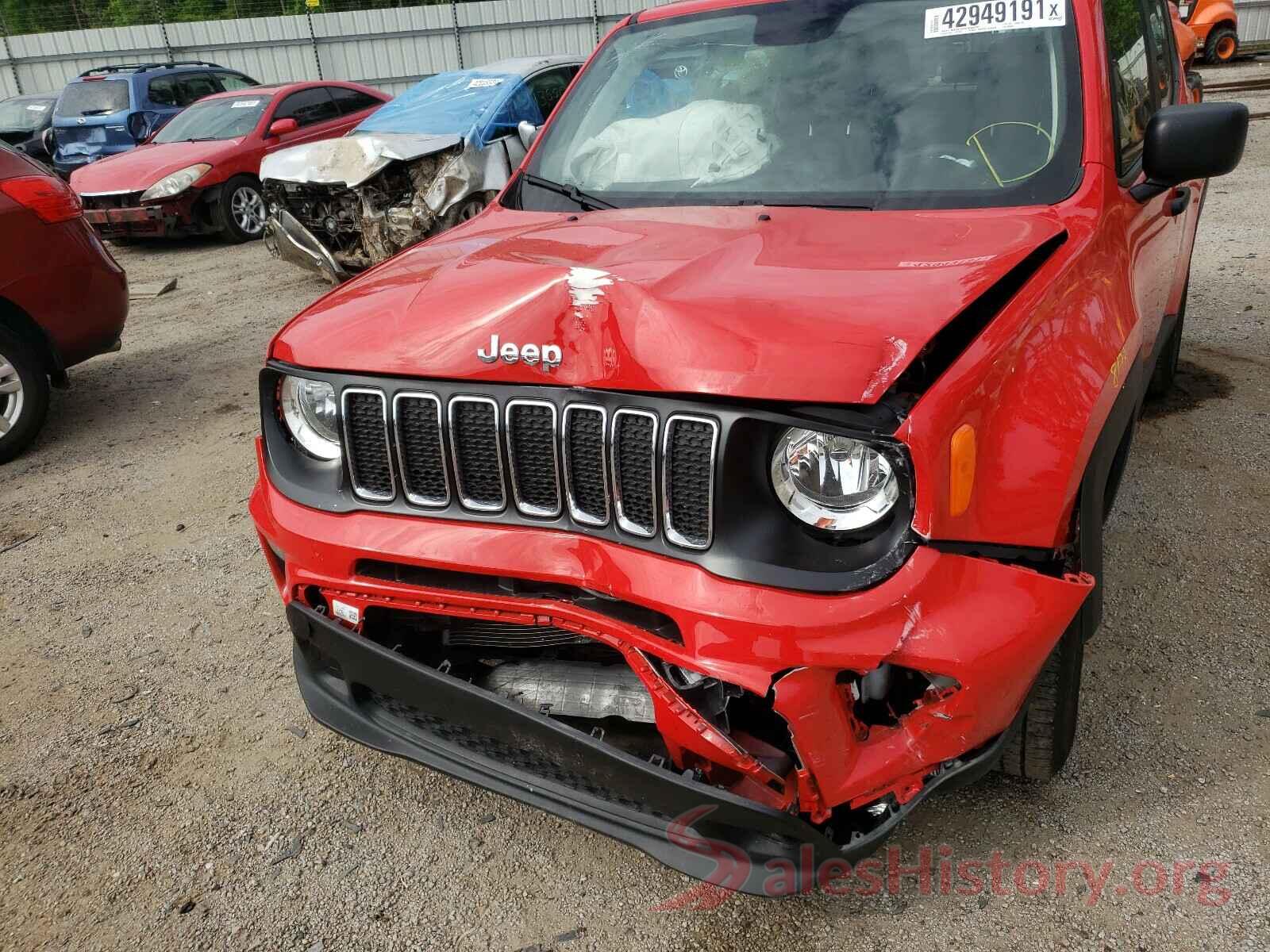 ZACNJAABXLPM08607 2020 JEEP RENEGADE