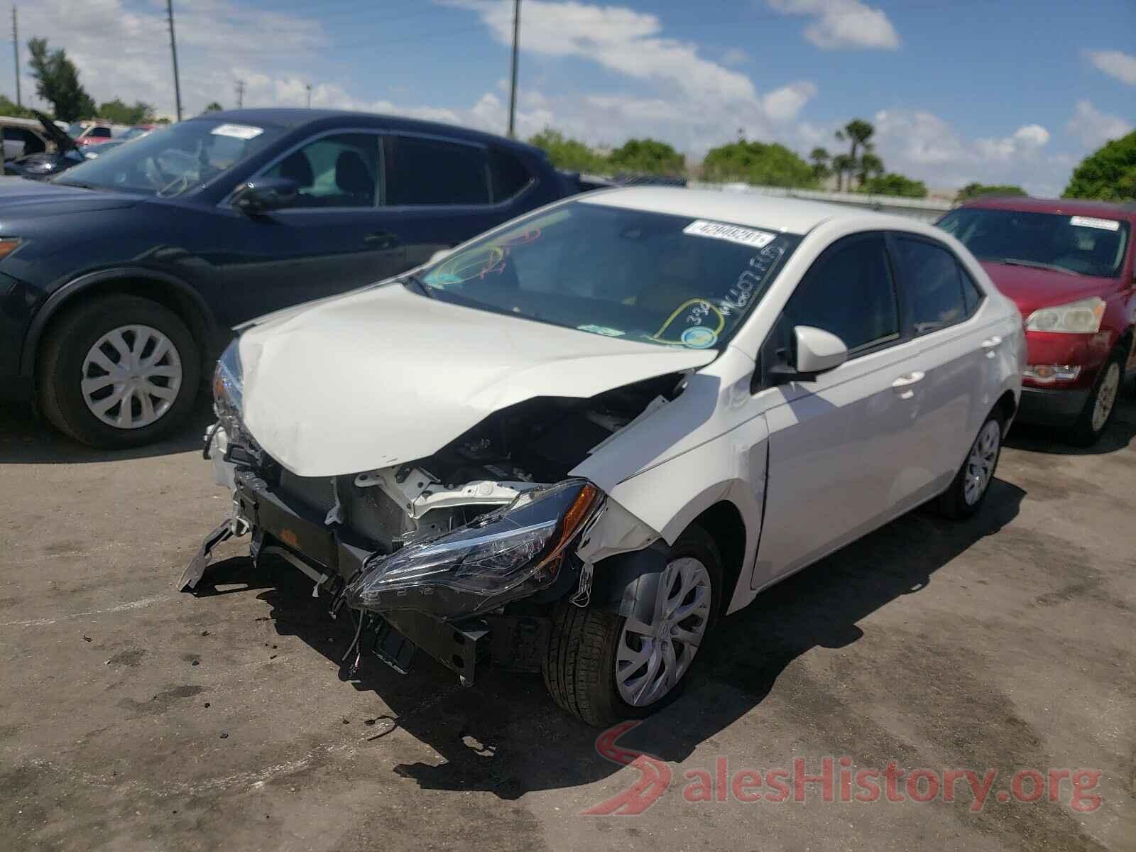 5YFBURHE7KP876607 2019 TOYOTA COROLLA