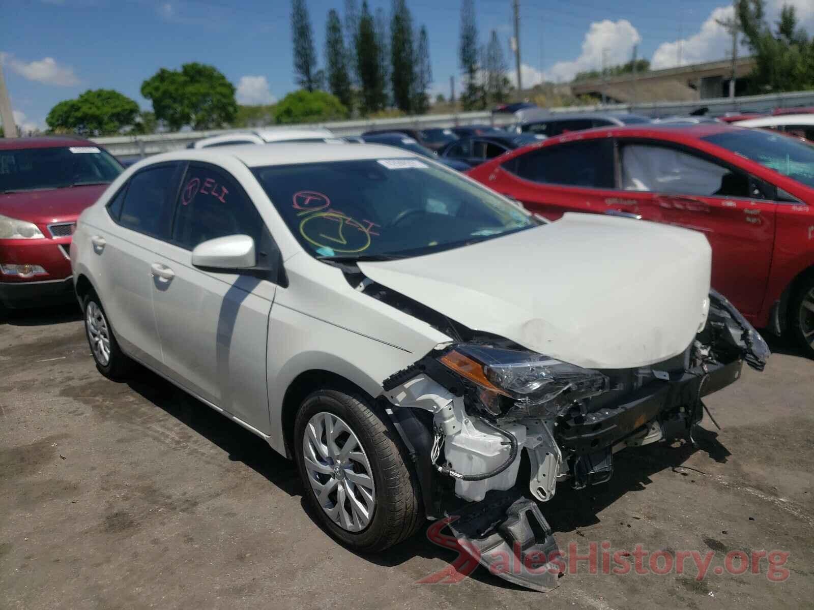 5YFBURHE7KP876607 2019 TOYOTA COROLLA