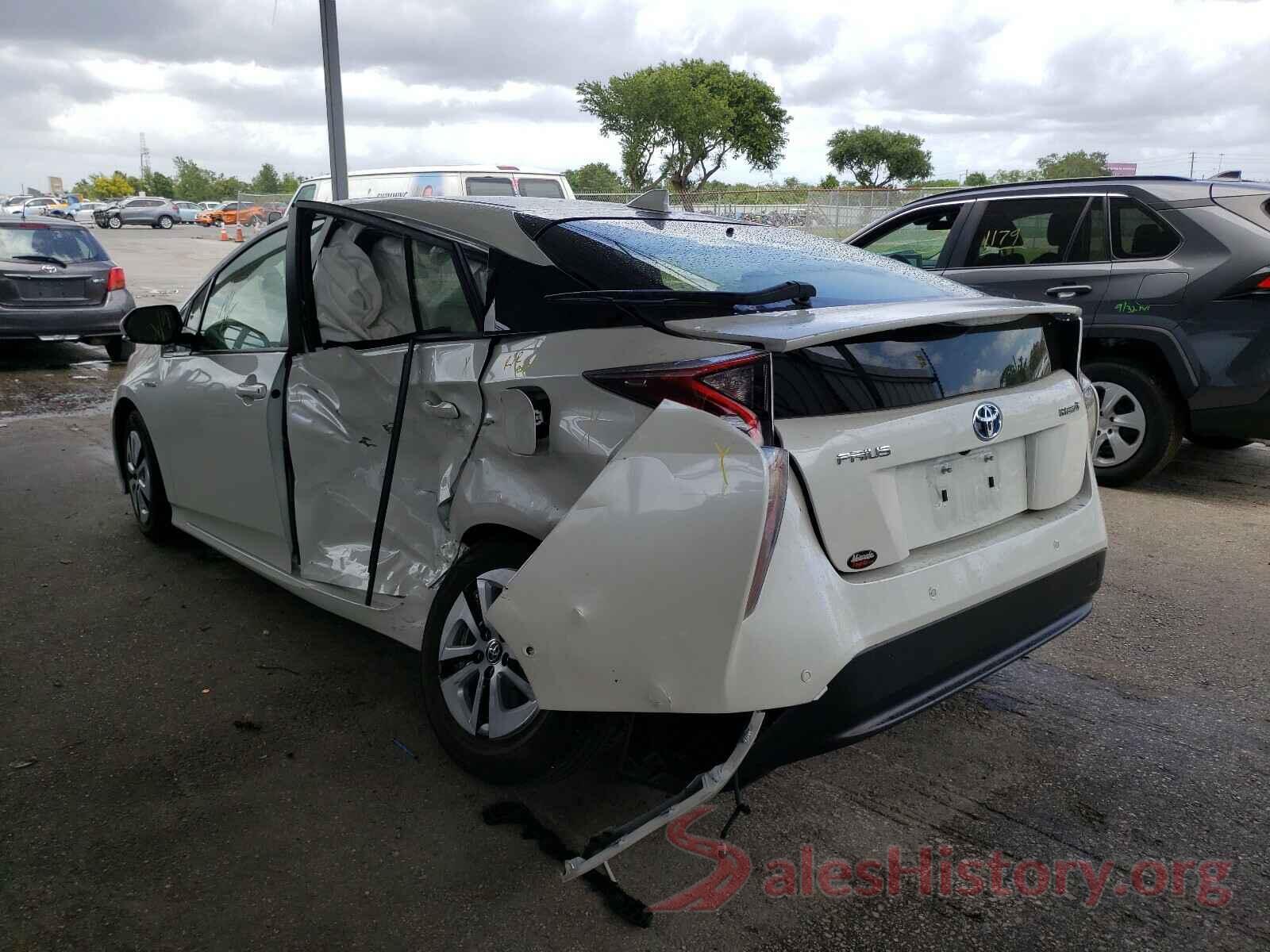 JTDKARFU8J3547554 2018 TOYOTA PRIUS