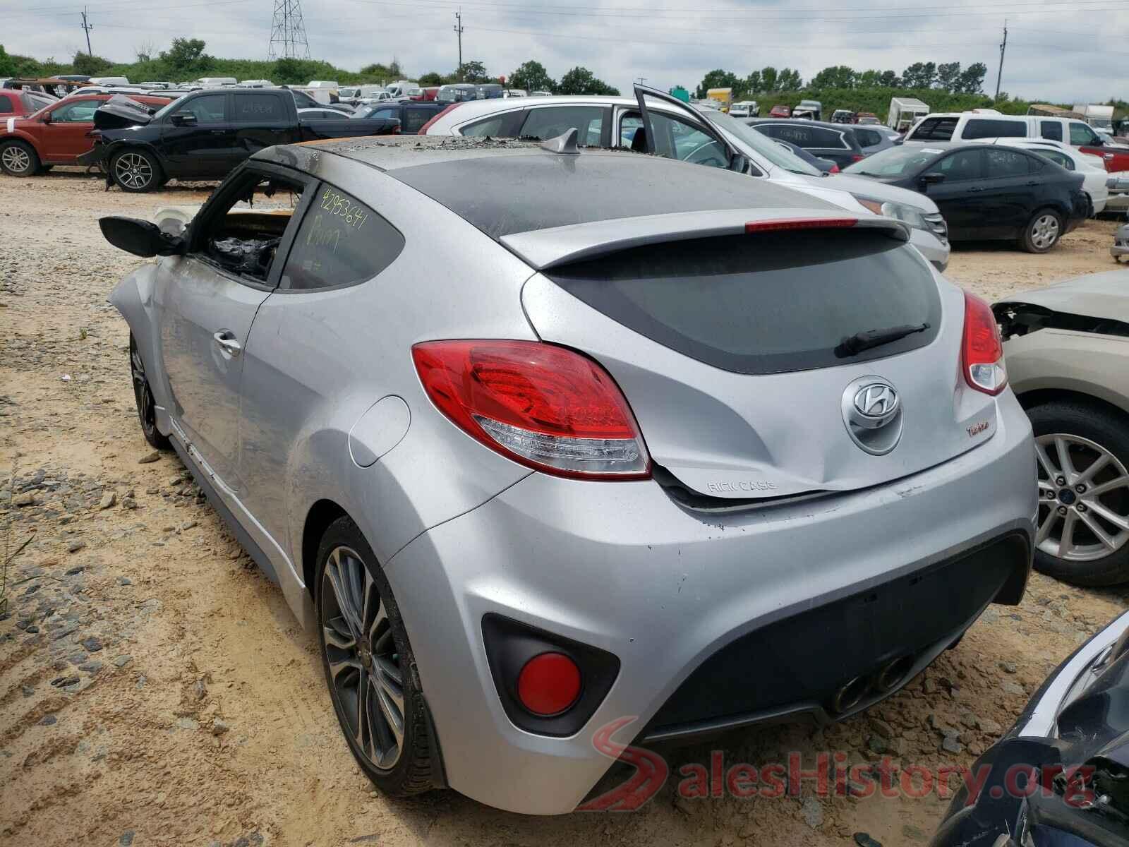 KMHTC6AE8HU313525 2017 HYUNDAI VELOSTER