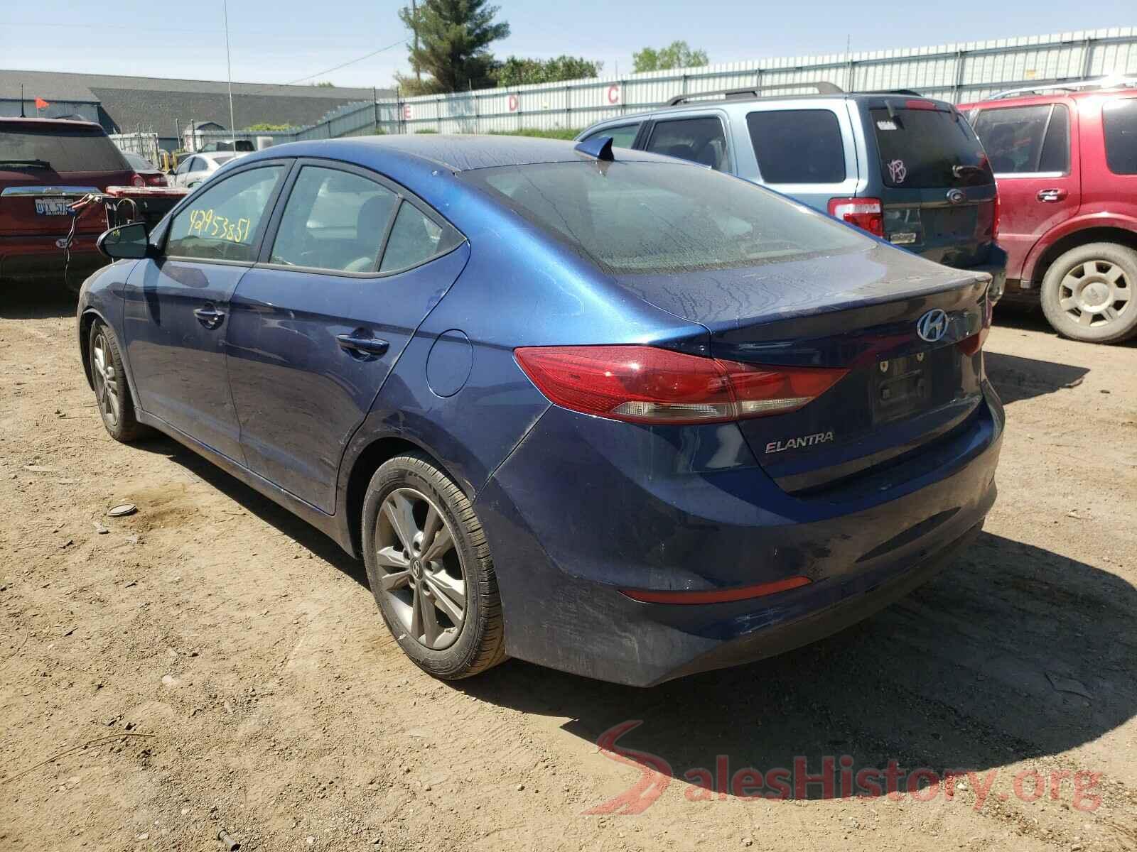 5NPD84LF5HH050621 2017 HYUNDAI ELANTRA