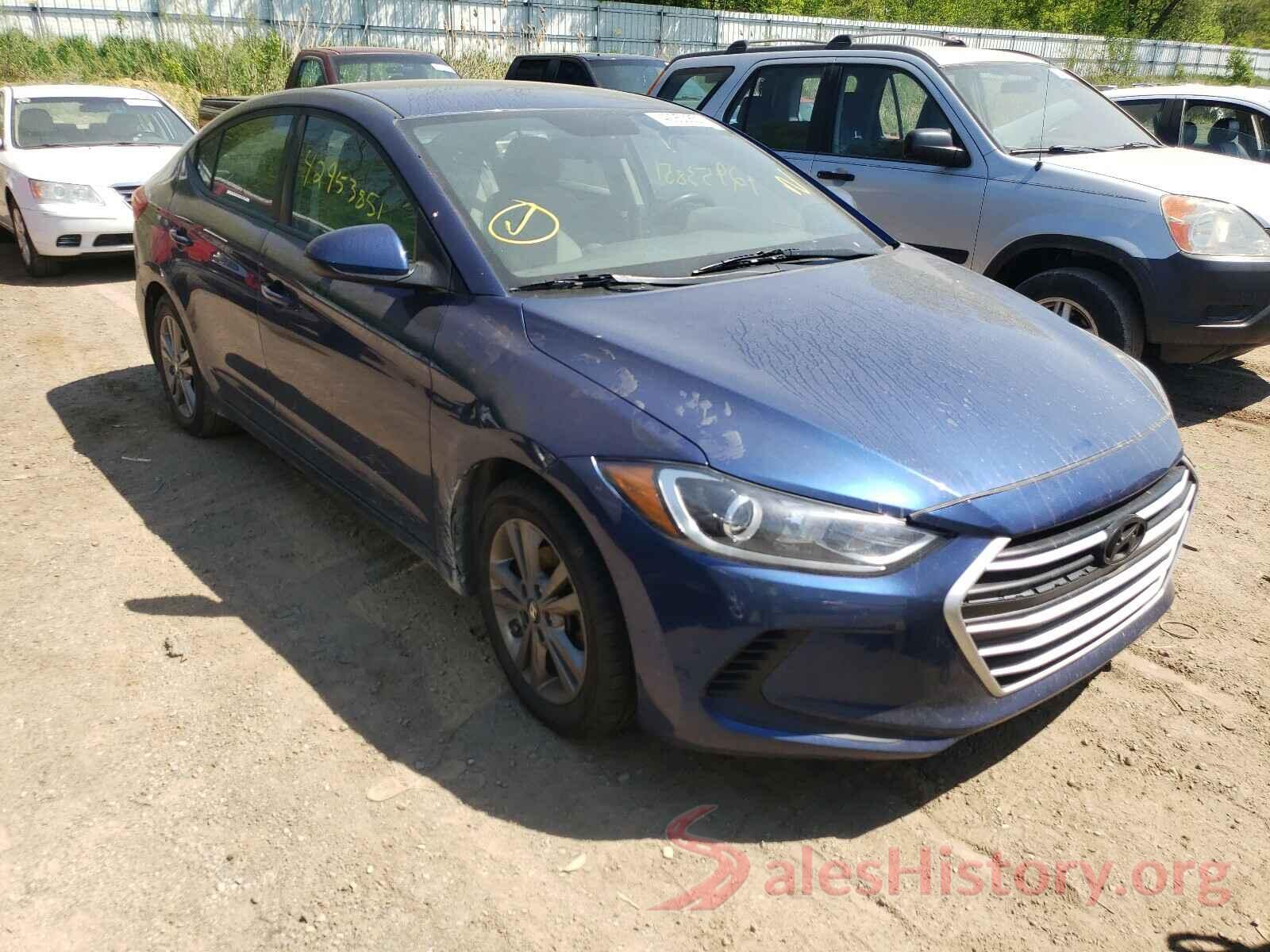 5NPD84LF5HH050621 2017 HYUNDAI ELANTRA