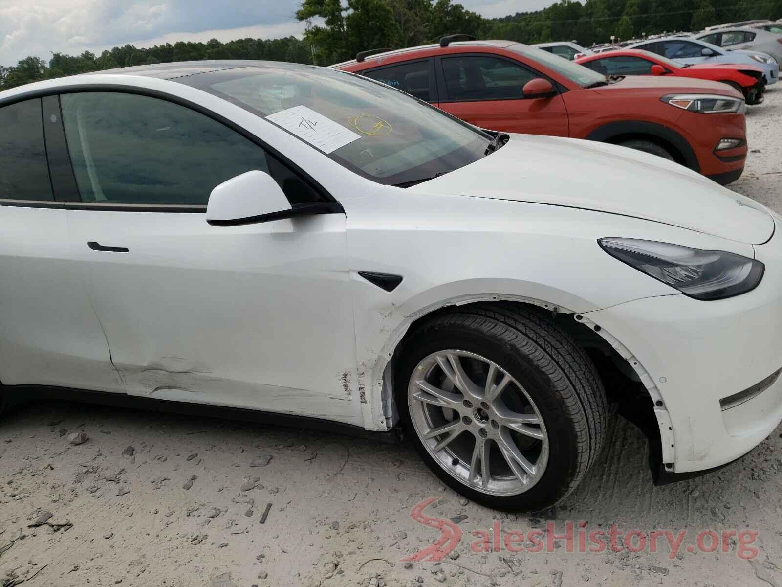 5YJYGDEE4MF099956 2021 TESLA MODEL Y