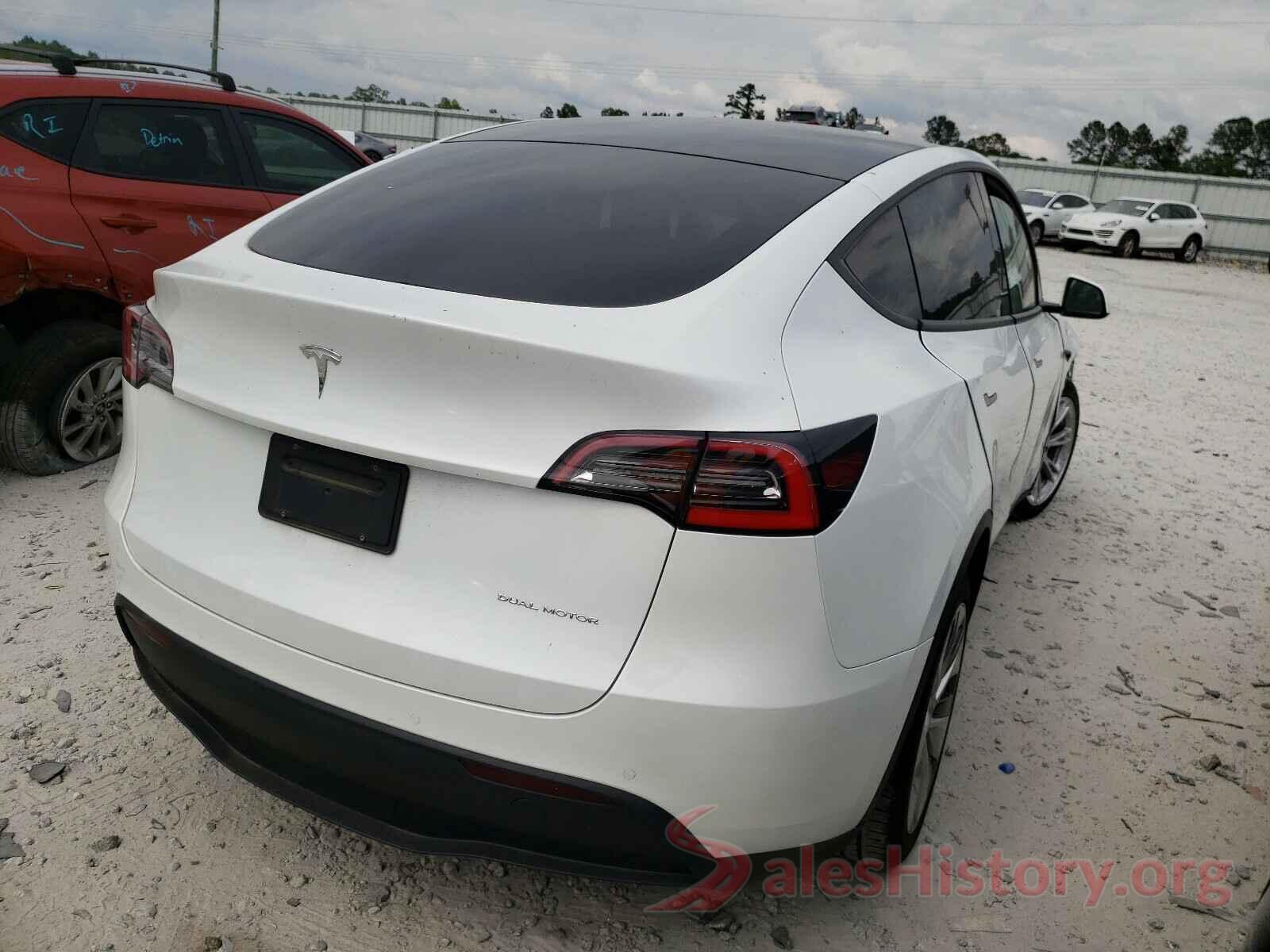 5YJYGDEE4MF099956 2021 TESLA MODEL Y