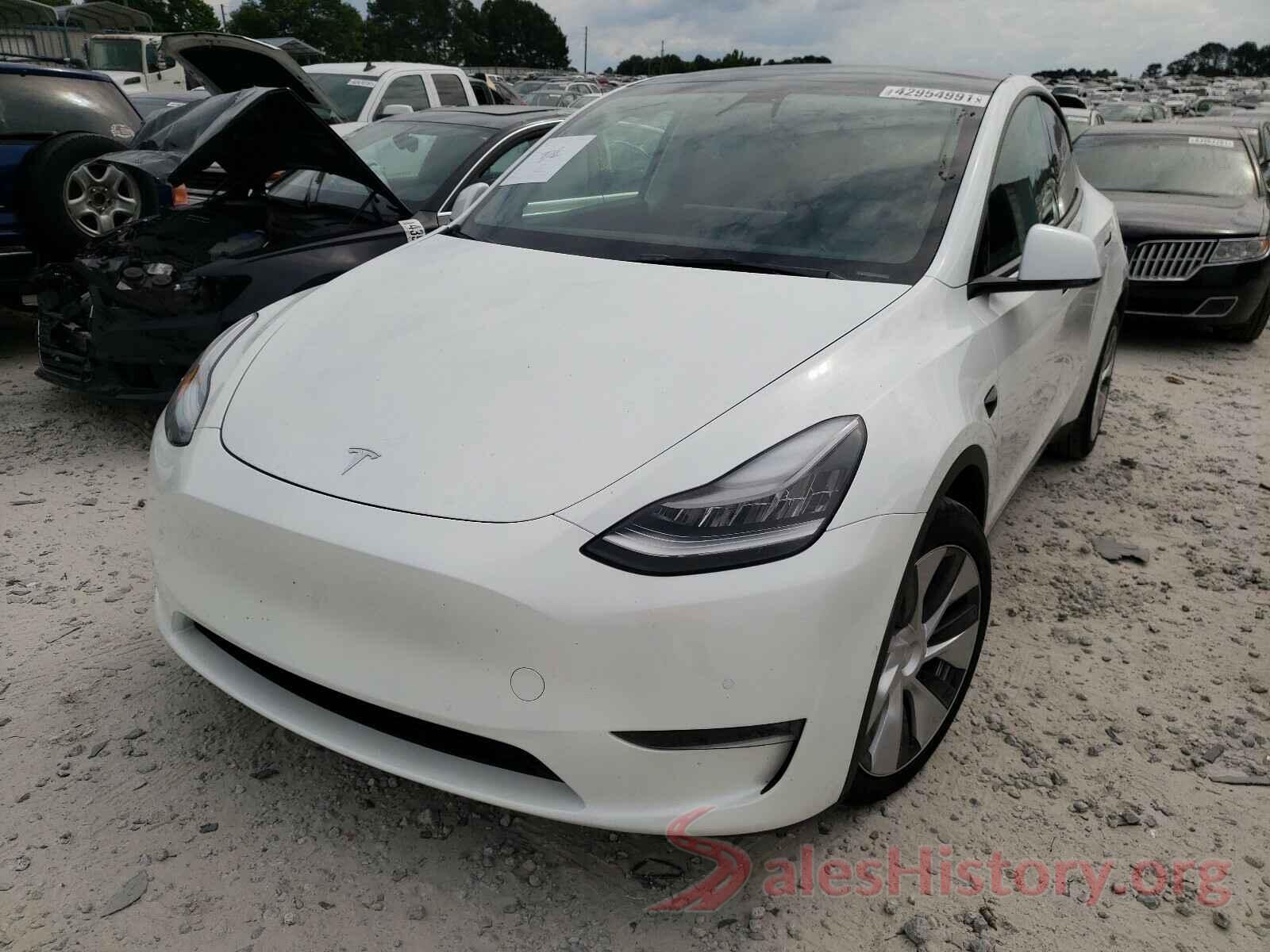 5YJYGDEE4MF099956 2021 TESLA MODEL Y