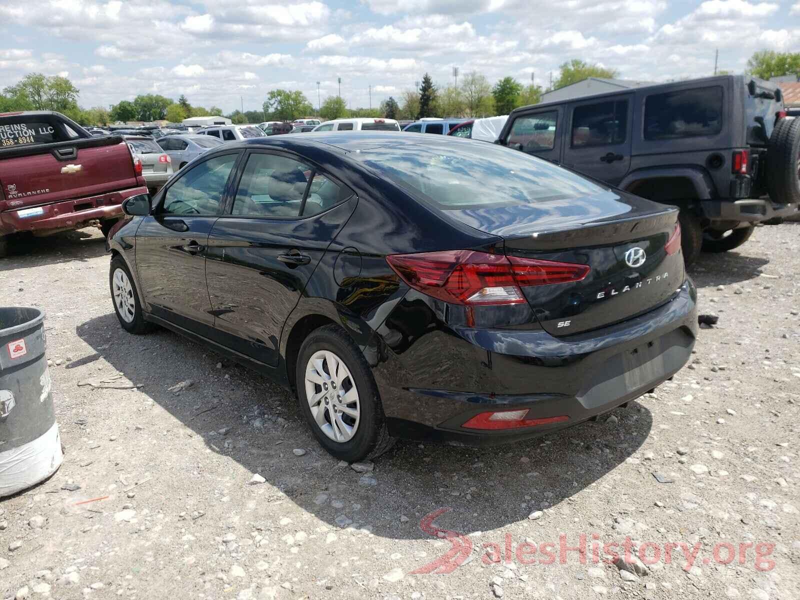 5NPD74LF7KH455762 2019 HYUNDAI ELANTRA