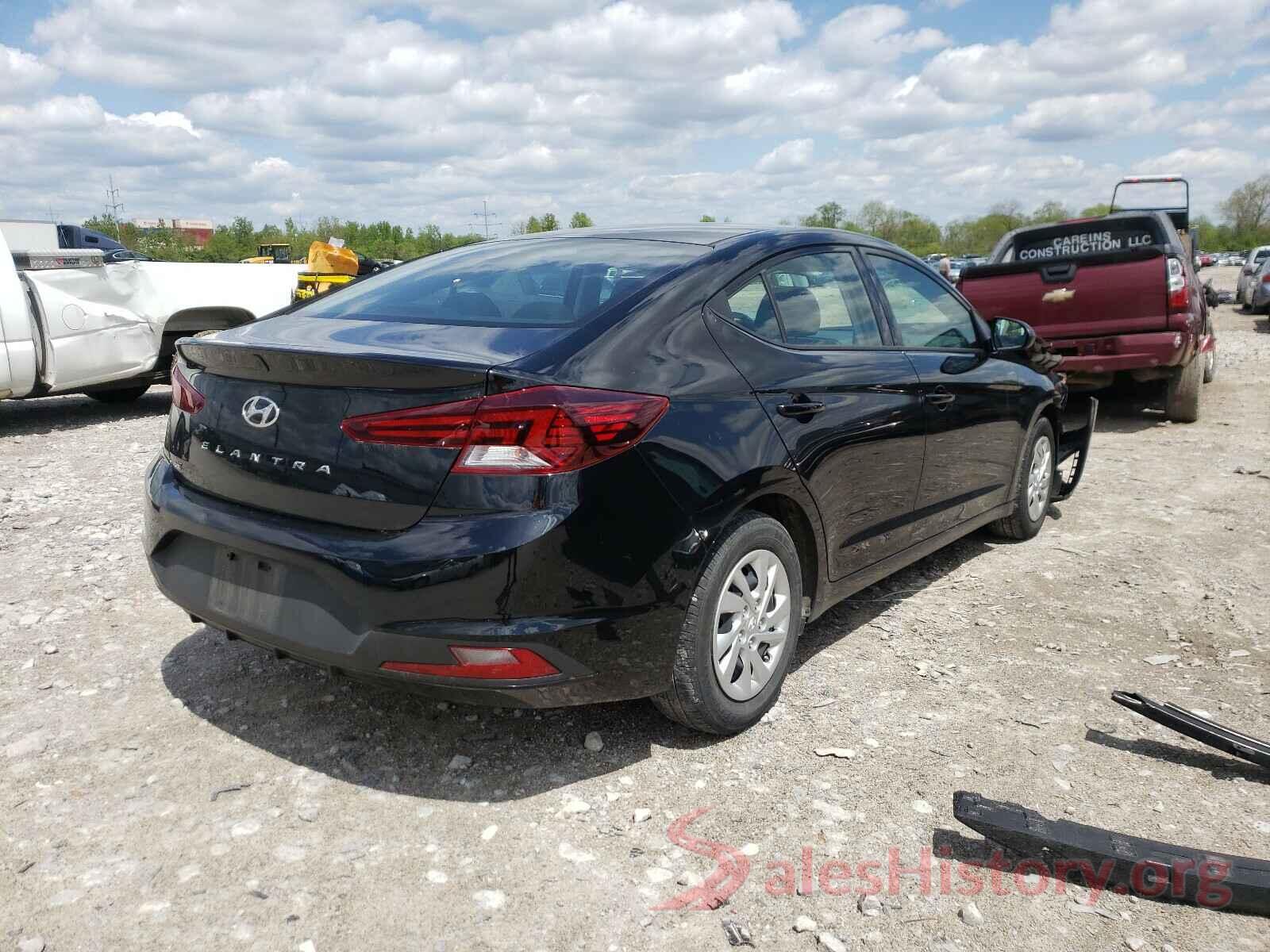 5NPD74LF7KH455762 2019 HYUNDAI ELANTRA