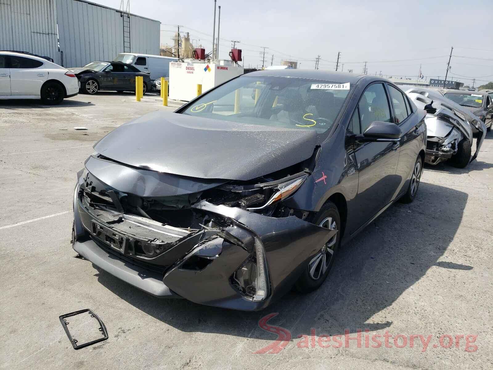 JTDKARFP6K3108266 2019 TOYOTA PRIUS