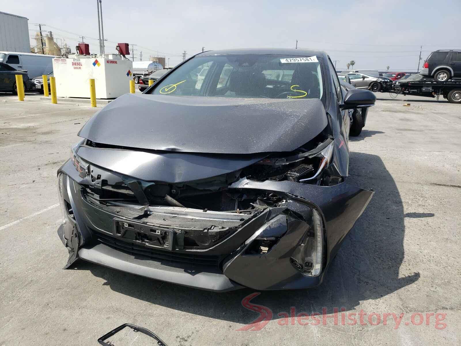 JTDKARFP6K3108266 2019 TOYOTA PRIUS