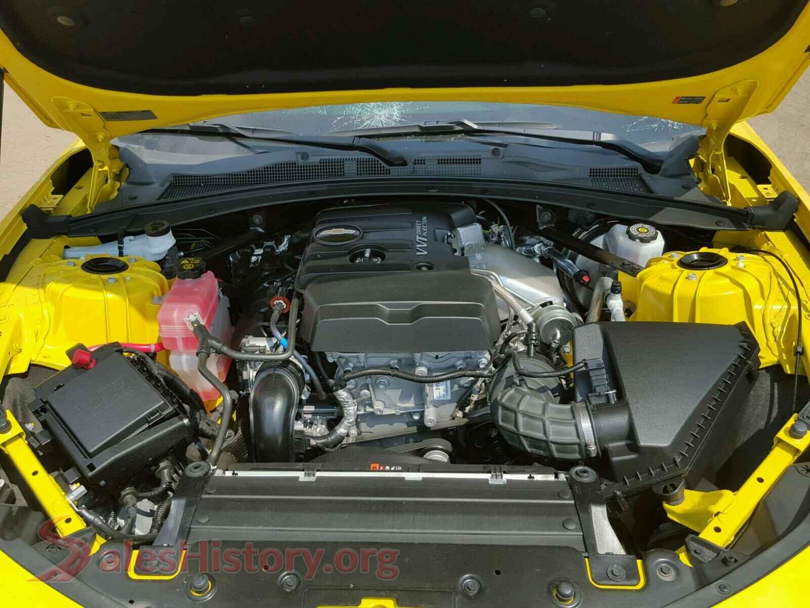 2016 CHEVROLET CAMARO VIN 1G1FB1RX3G0153078, engine bay