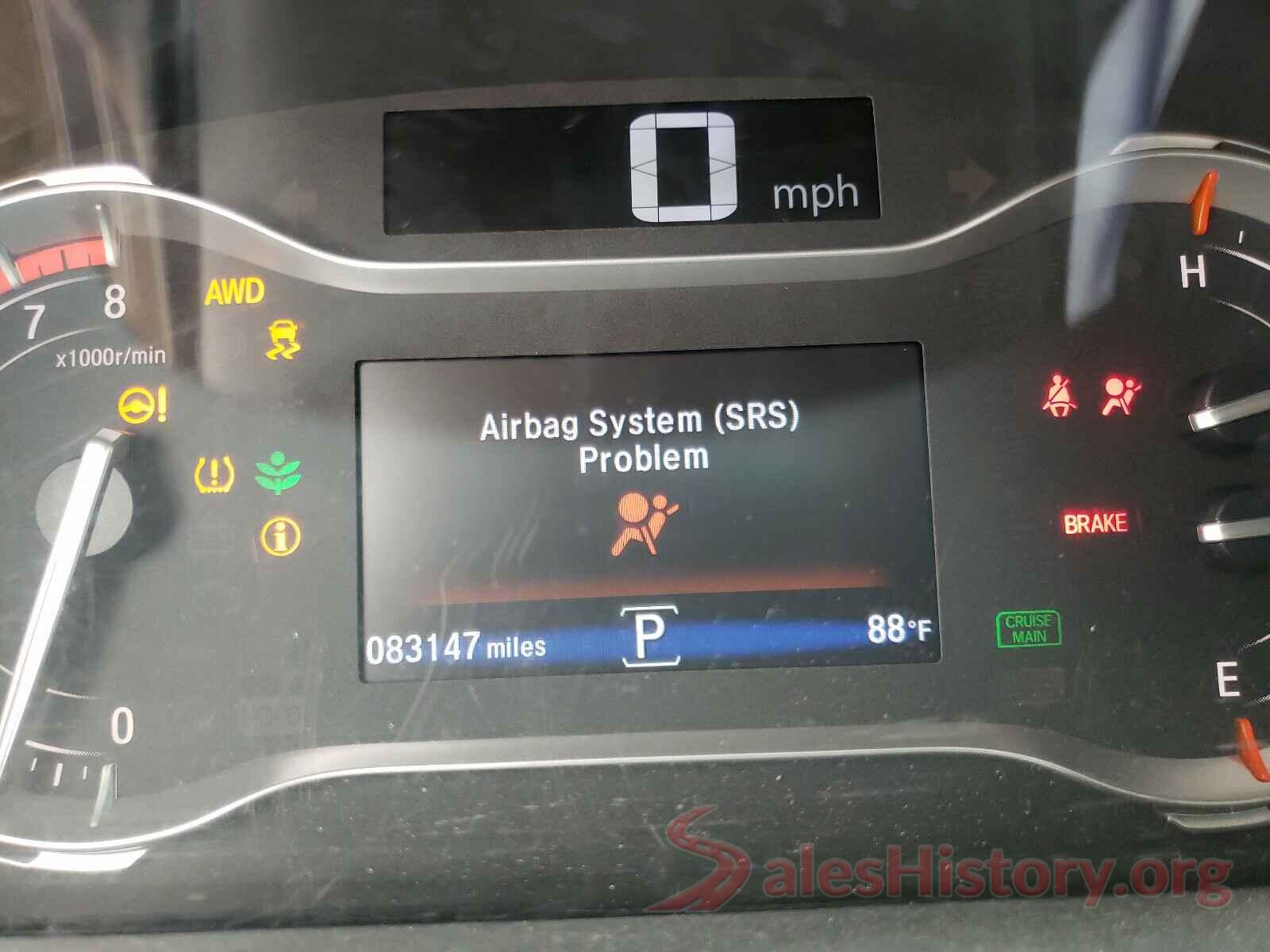 5FNYF6H89GB032181 2016 HONDA PILOT