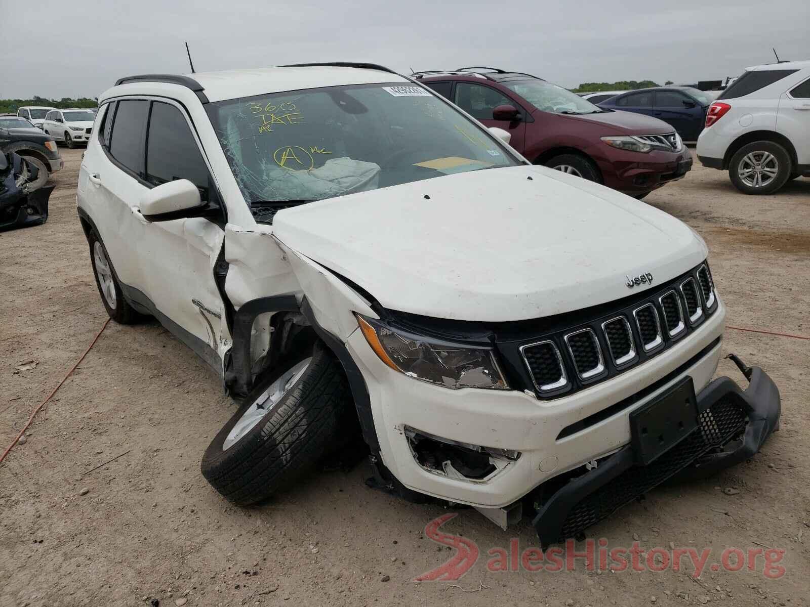 3C4NJCBBXKT844054 2019 JEEP COMPASS