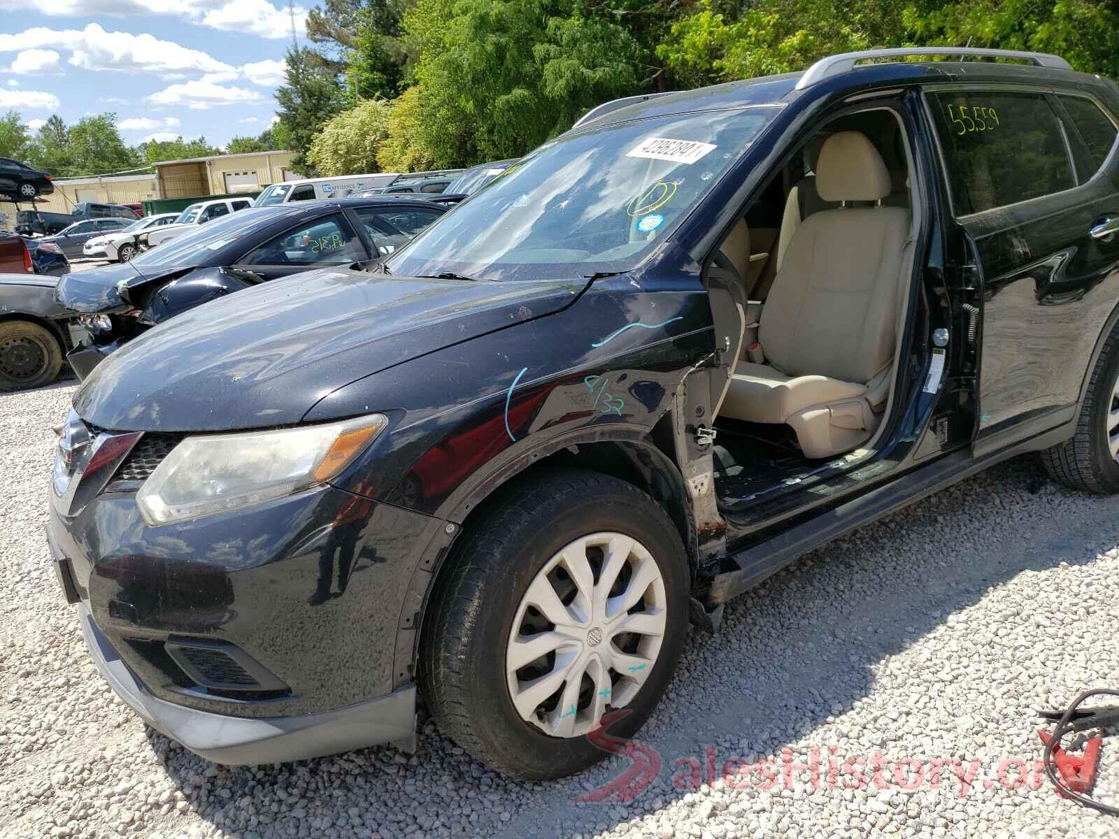 KNMAT2MT9GP652760 2016 NISSAN ROGUE