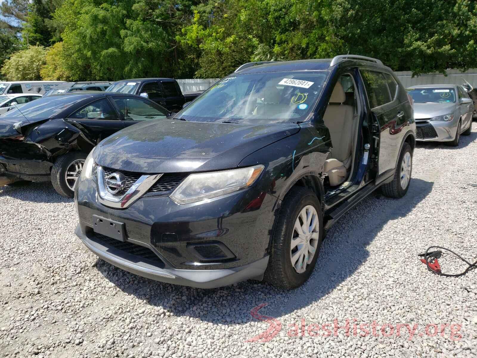 KNMAT2MT9GP652760 2016 NISSAN ROGUE