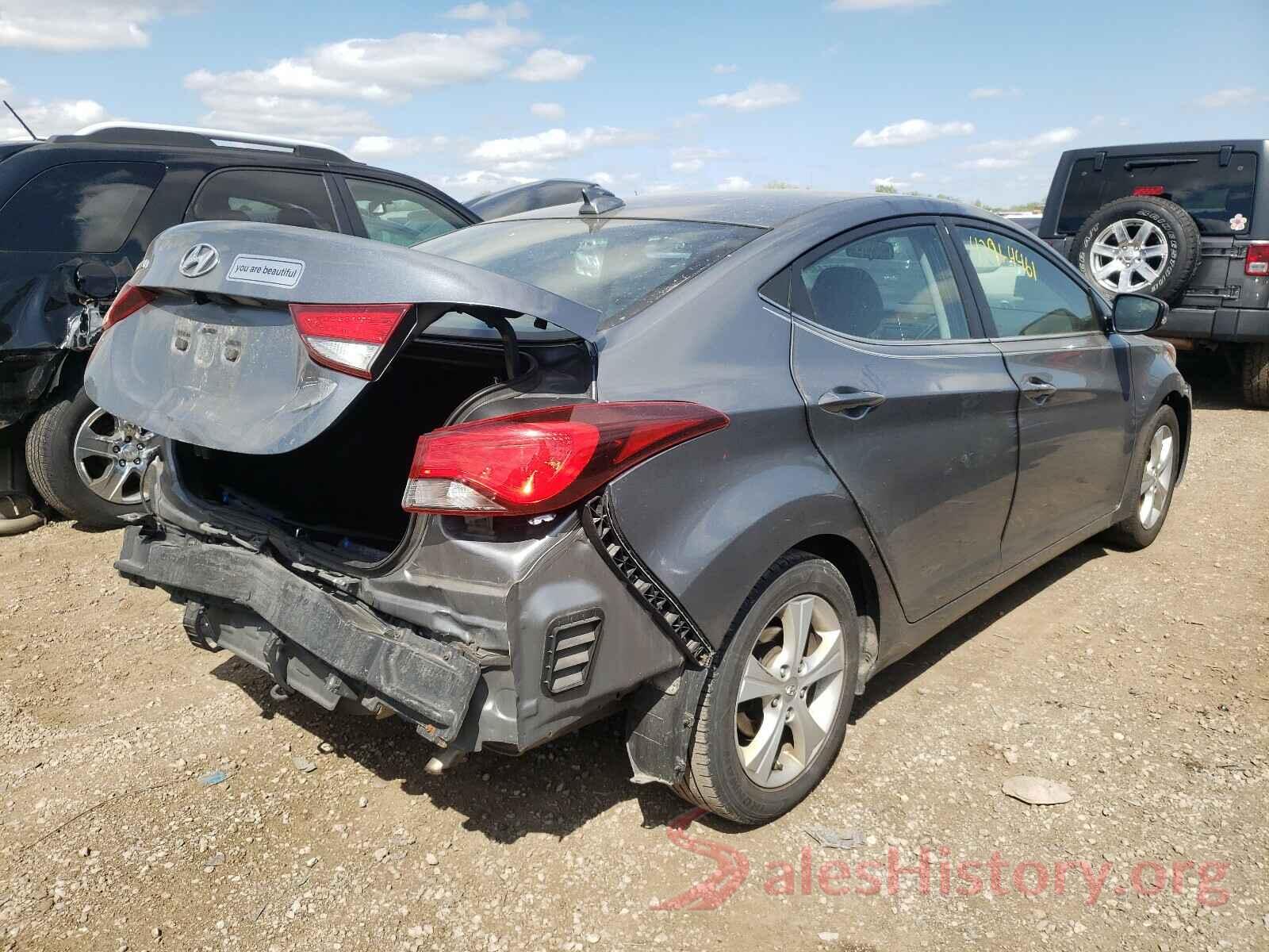 KMHDH4AE4GU623857 2016 HYUNDAI ELANTRA