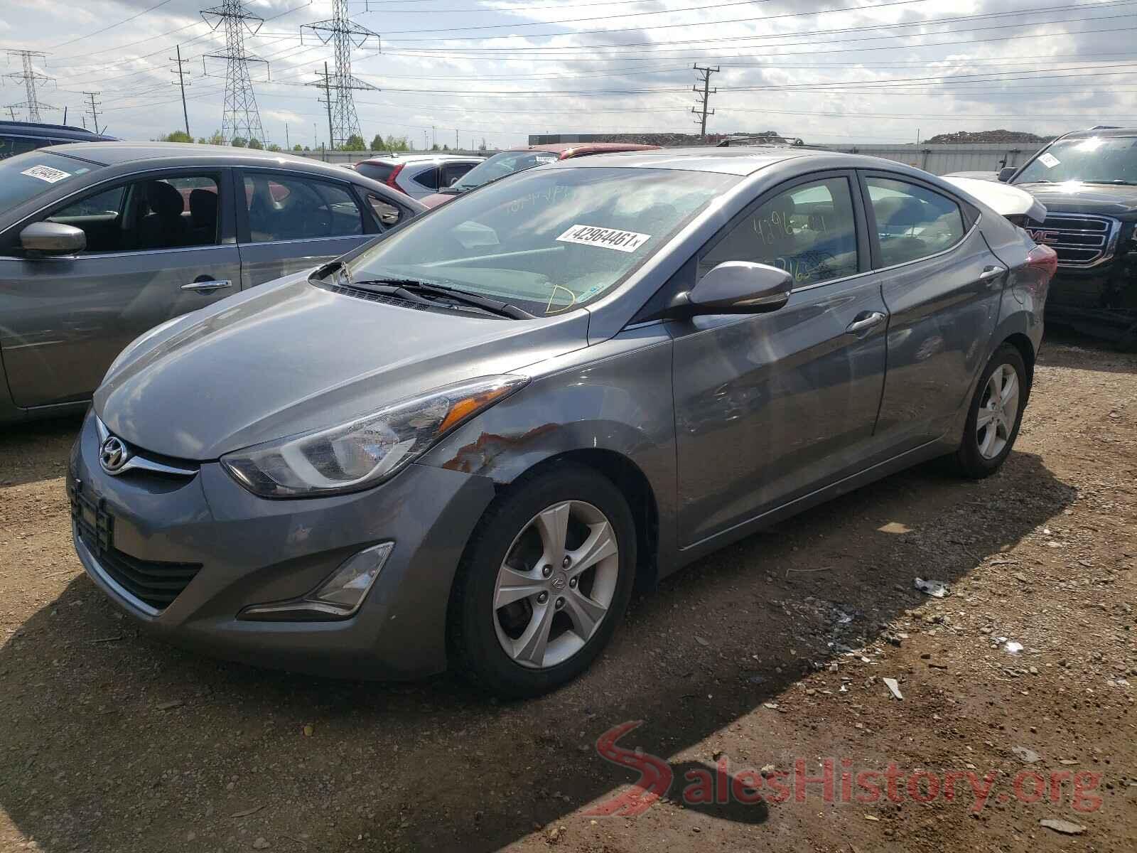 KMHDH4AE4GU623857 2016 HYUNDAI ELANTRA