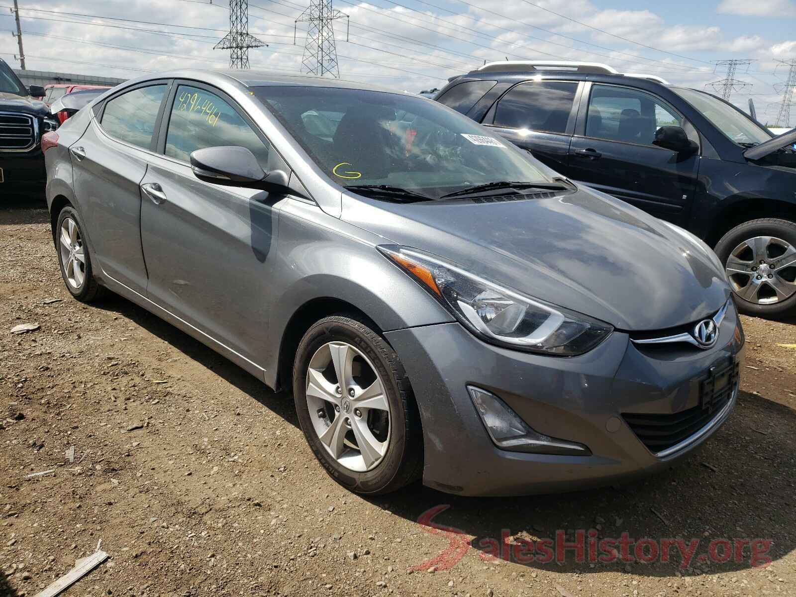 KMHDH4AE4GU623857 2016 HYUNDAI ELANTRA