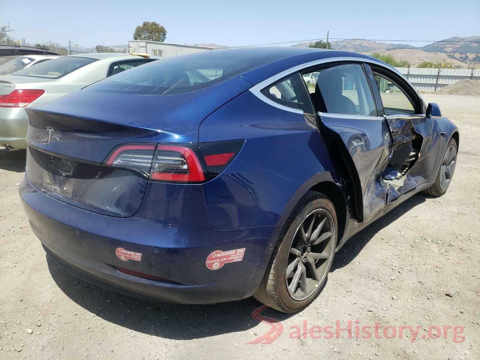 5YJ3E1EA4JF059240 2018 TESLA MODEL 3