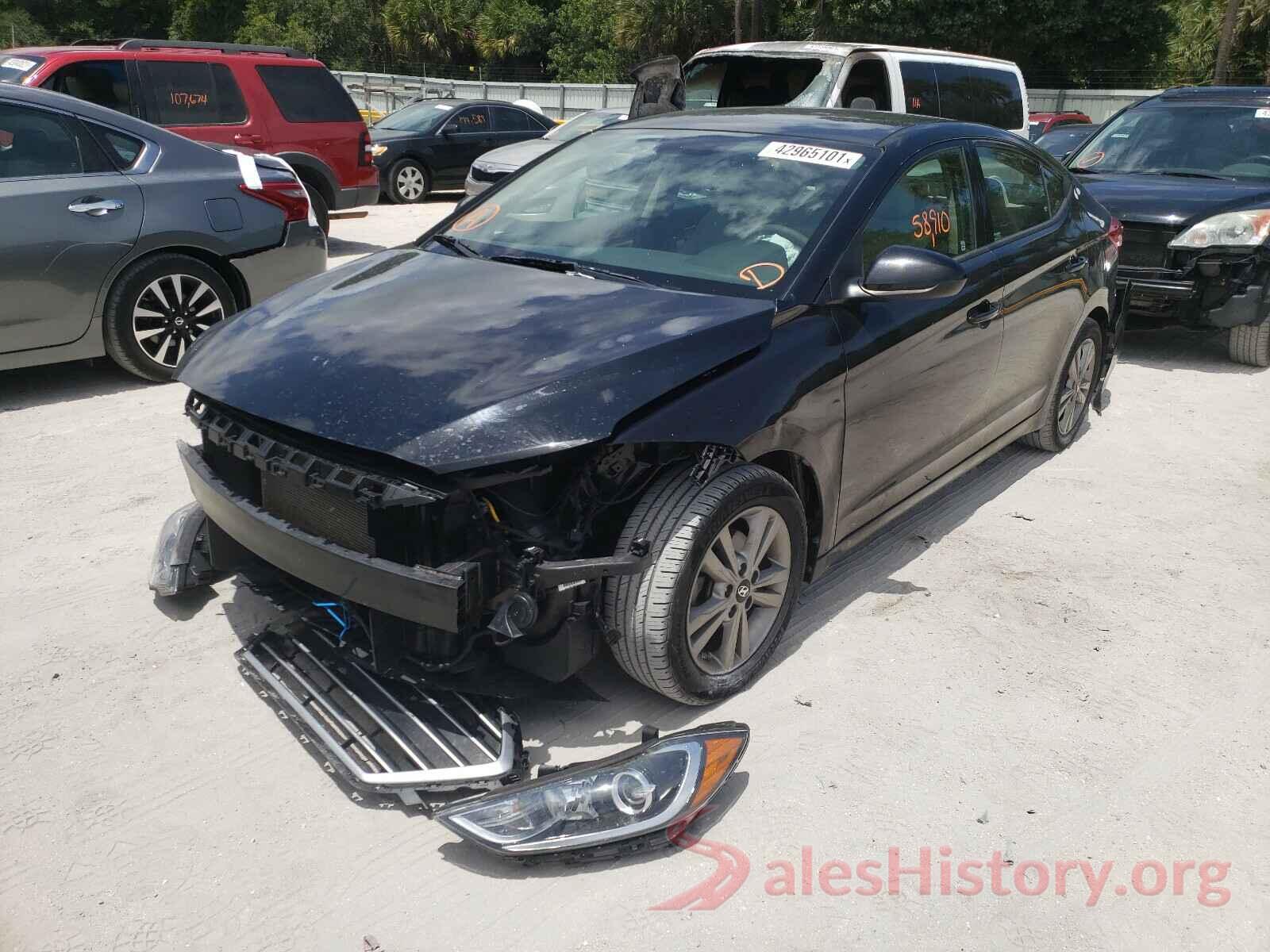 5NPD84LF4HH191387 2017 HYUNDAI ELANTRA