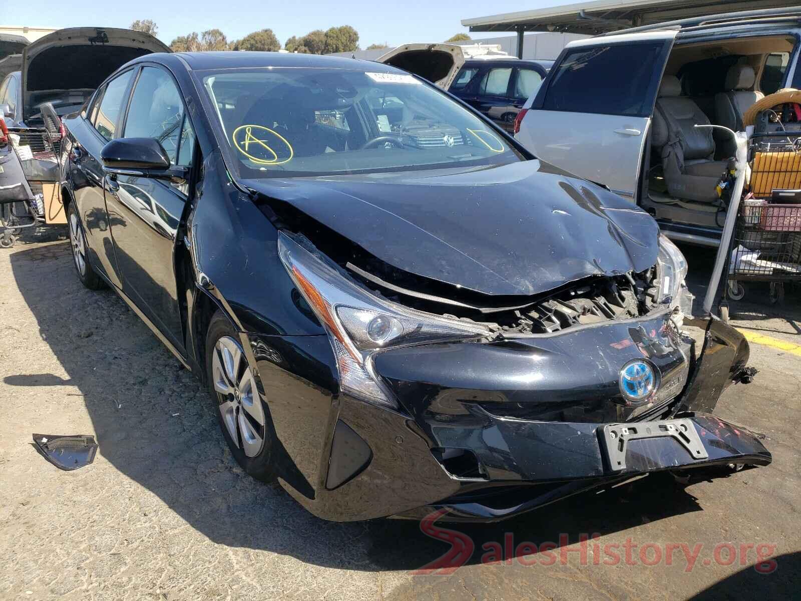 JTDKARFU7G3021974 2016 TOYOTA PRIUS