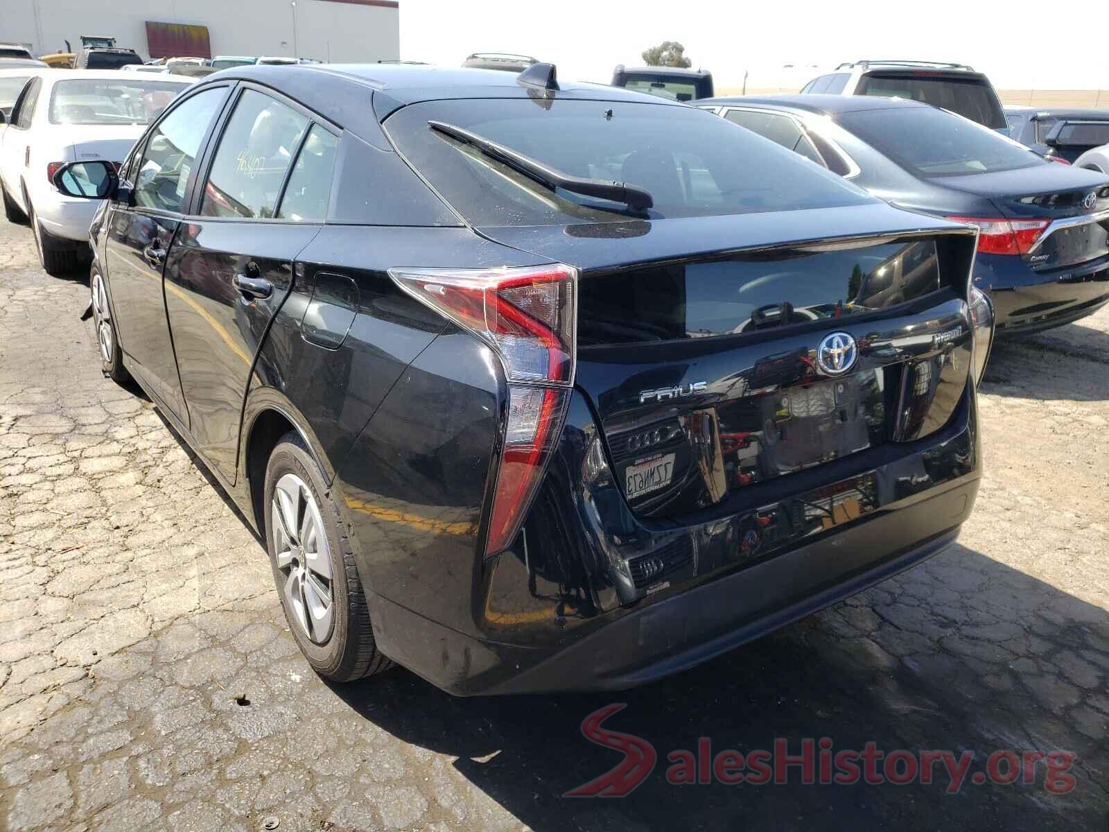 JTDKARFU7G3021974 2016 TOYOTA PRIUS