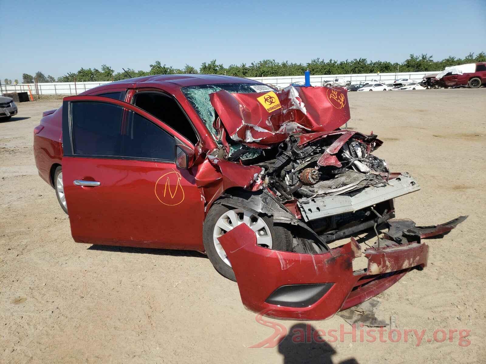 3N1CN7APXKL840041 2019 NISSAN VERSA