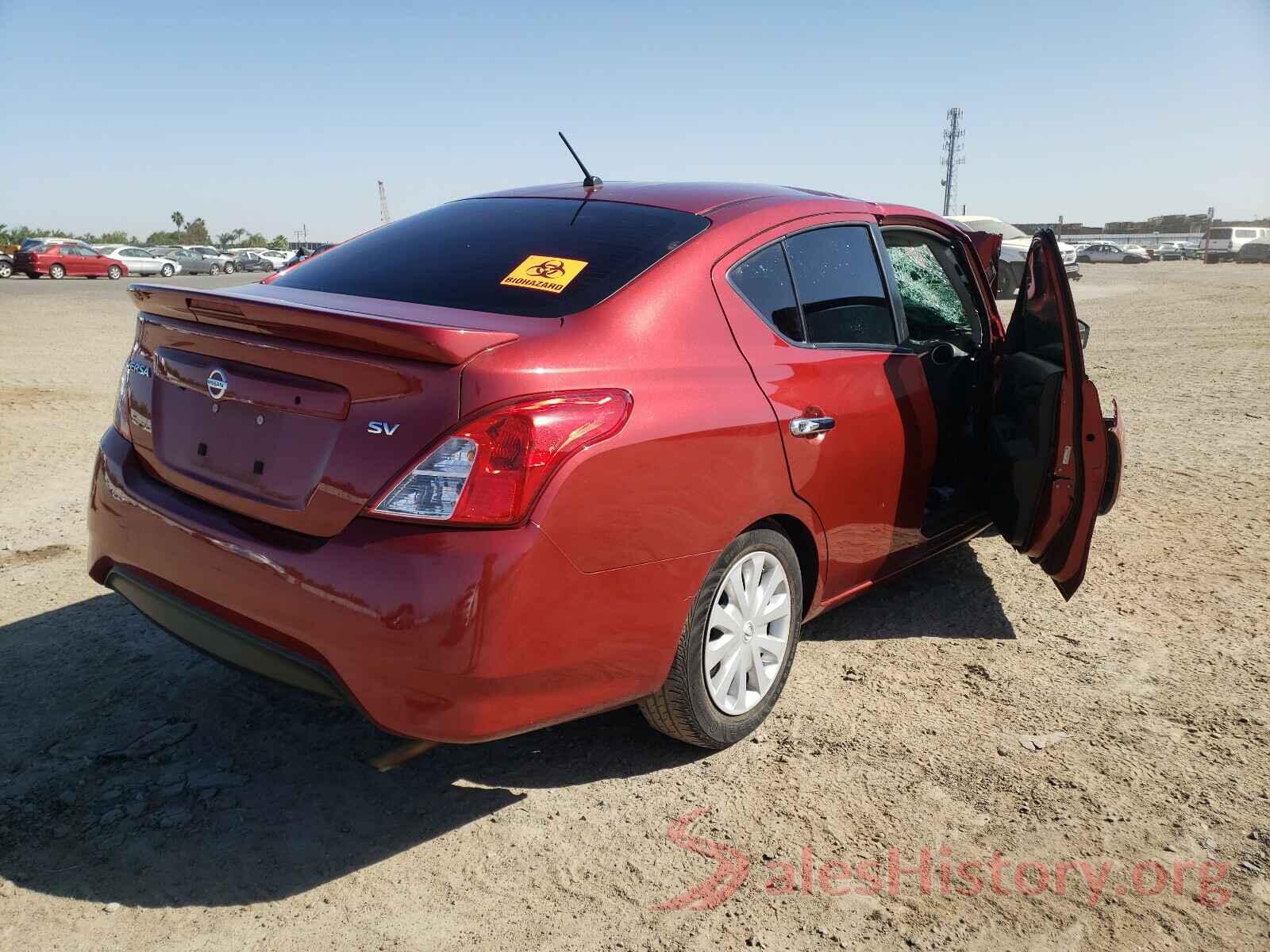 3N1CN7APXKL840041 2019 NISSAN VERSA