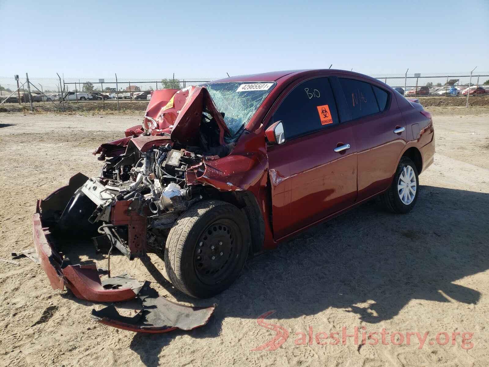 3N1CN7APXKL840041 2019 NISSAN VERSA