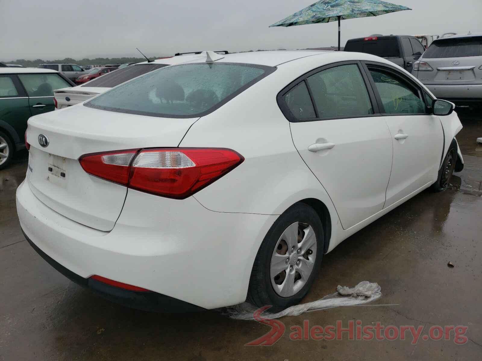 KNAFK4A64G5510960 2016 KIA FORTE