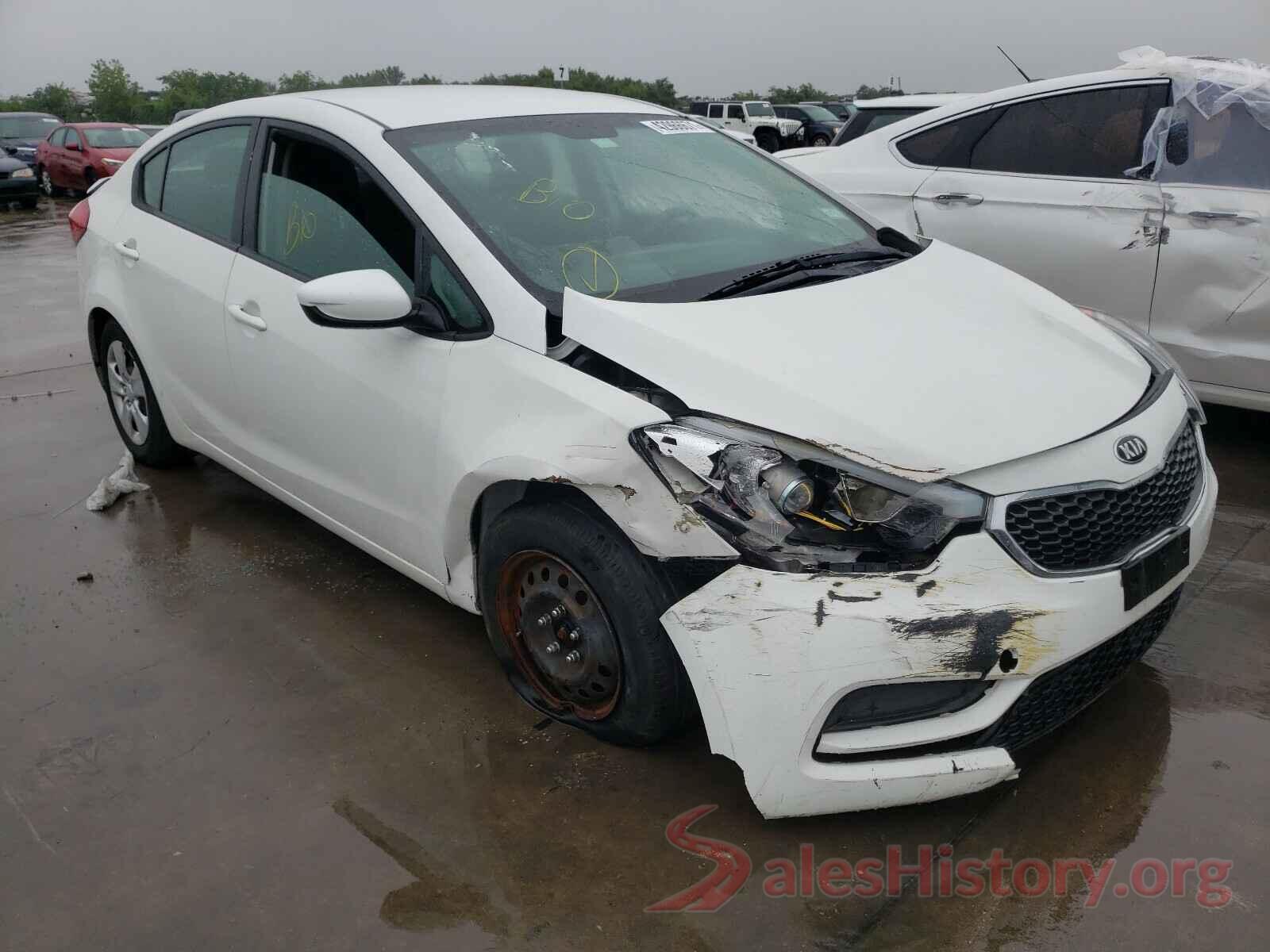 KNAFK4A64G5510960 2016 KIA FORTE