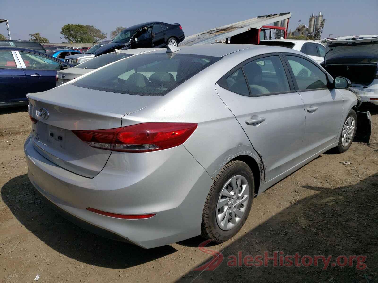 5NPD74LF2HH191259 2017 HYUNDAI ELANTRA