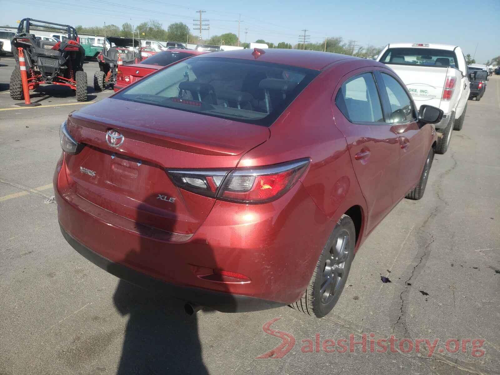 3MYDLBYV5KY503263 2019 TOYOTA YARIS