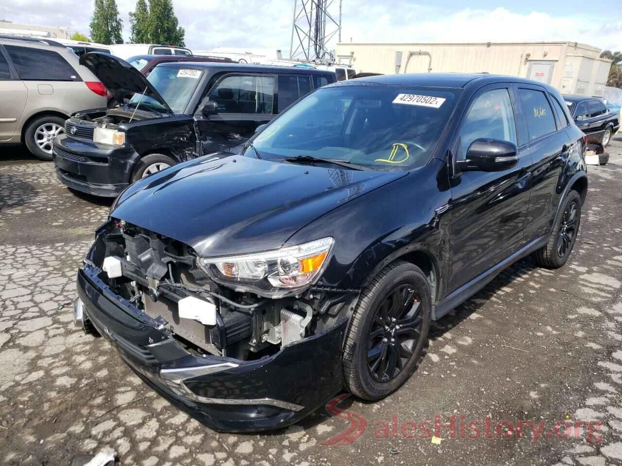 JA4AP3AU0HZ035514 2017 MITSUBISHI OUTLANDER