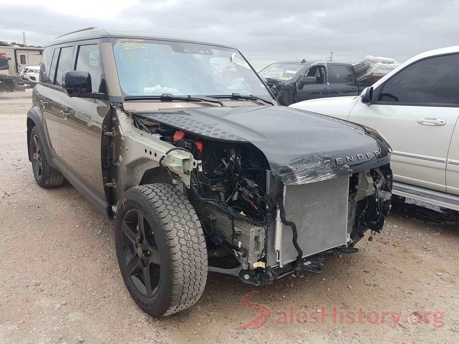 SALEP7EU8L2022643 2020 LAND ROVER DEFENDER