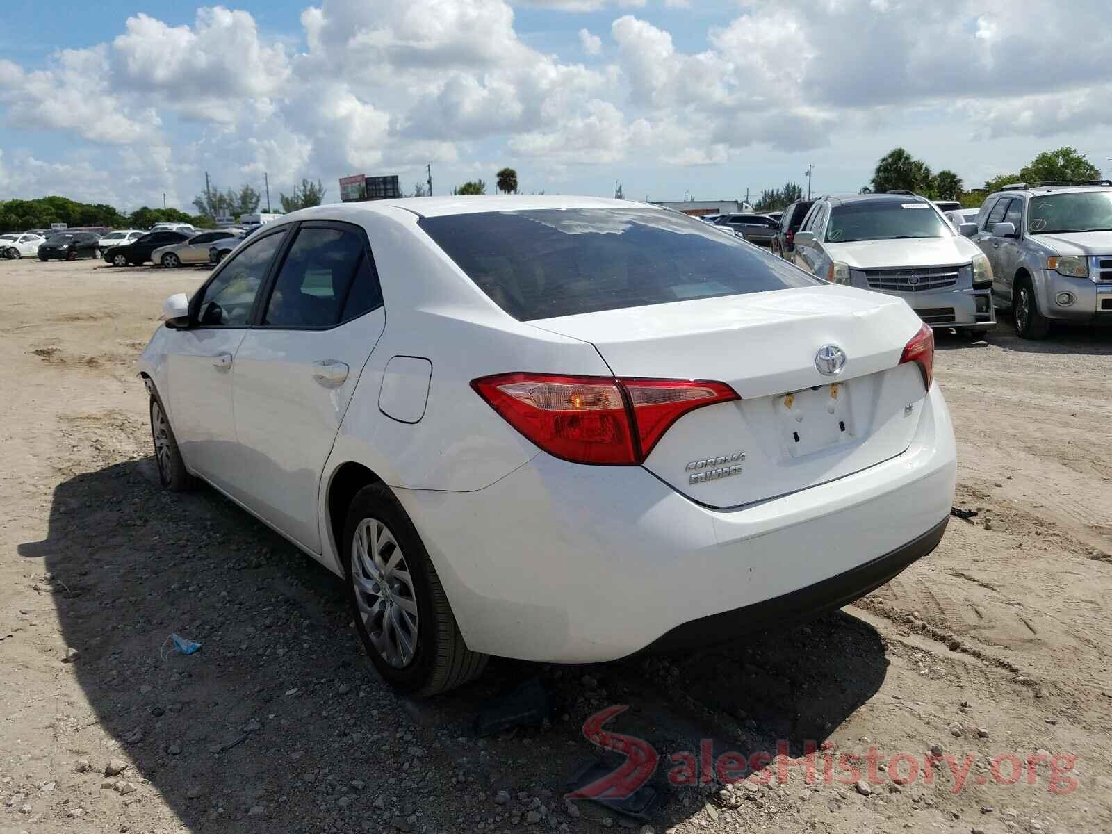 2T1BURHE1KC212853 2019 TOYOTA COROLLA