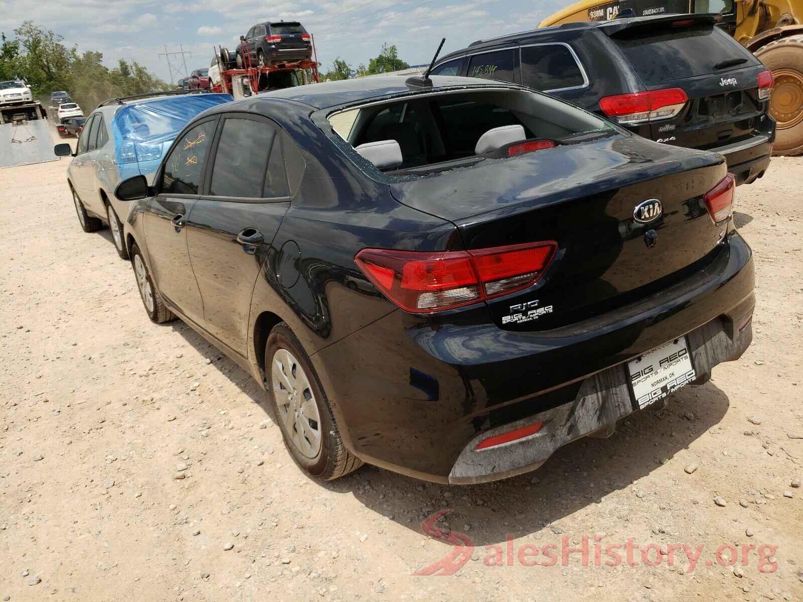 3KPA24AD5LE321910 2020 KIA RIO