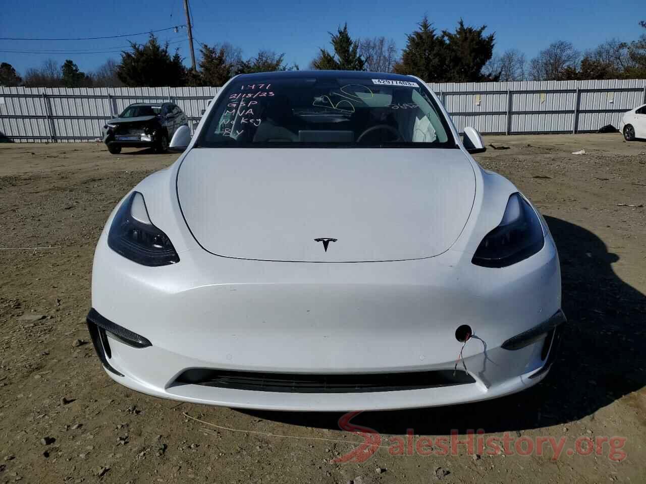 7SAYGDEF3NF521471 2022 TESLA MODEL Y