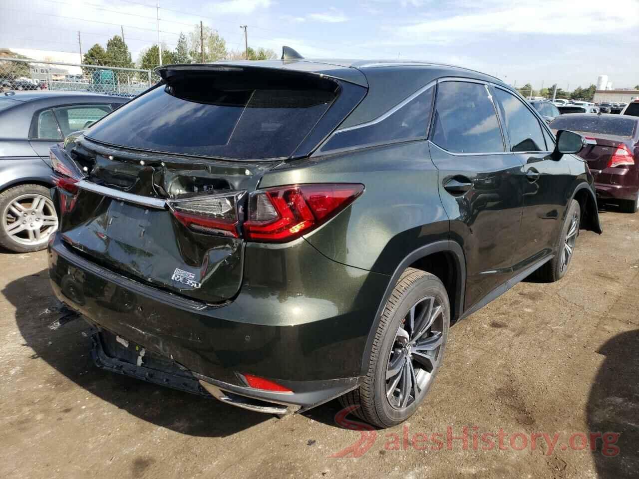 2T2HZMDA5LC233042 2020 LEXUS RX350